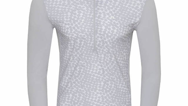 J LINDEBERG LUKAS ZIP NECK GOLF SWEATER